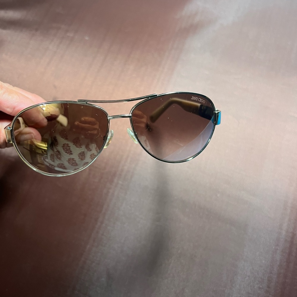 Jimmy Choo Aviator sunglasses
